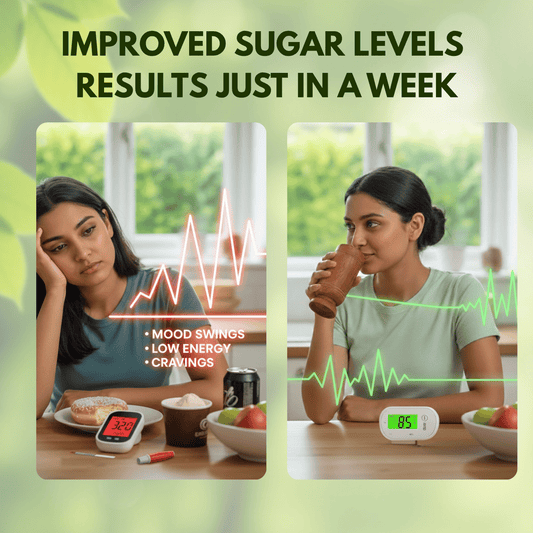 Sugar Balance Wooden Water Glass