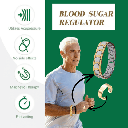 Sugar Support Combo (Gluco Bracelet + Gluco Ring )