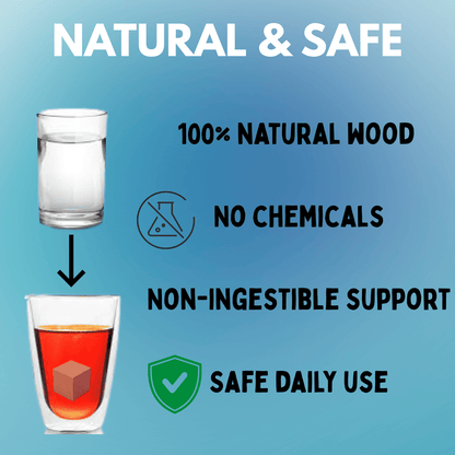 Sugar Control Vijaysar Wooden Cubes